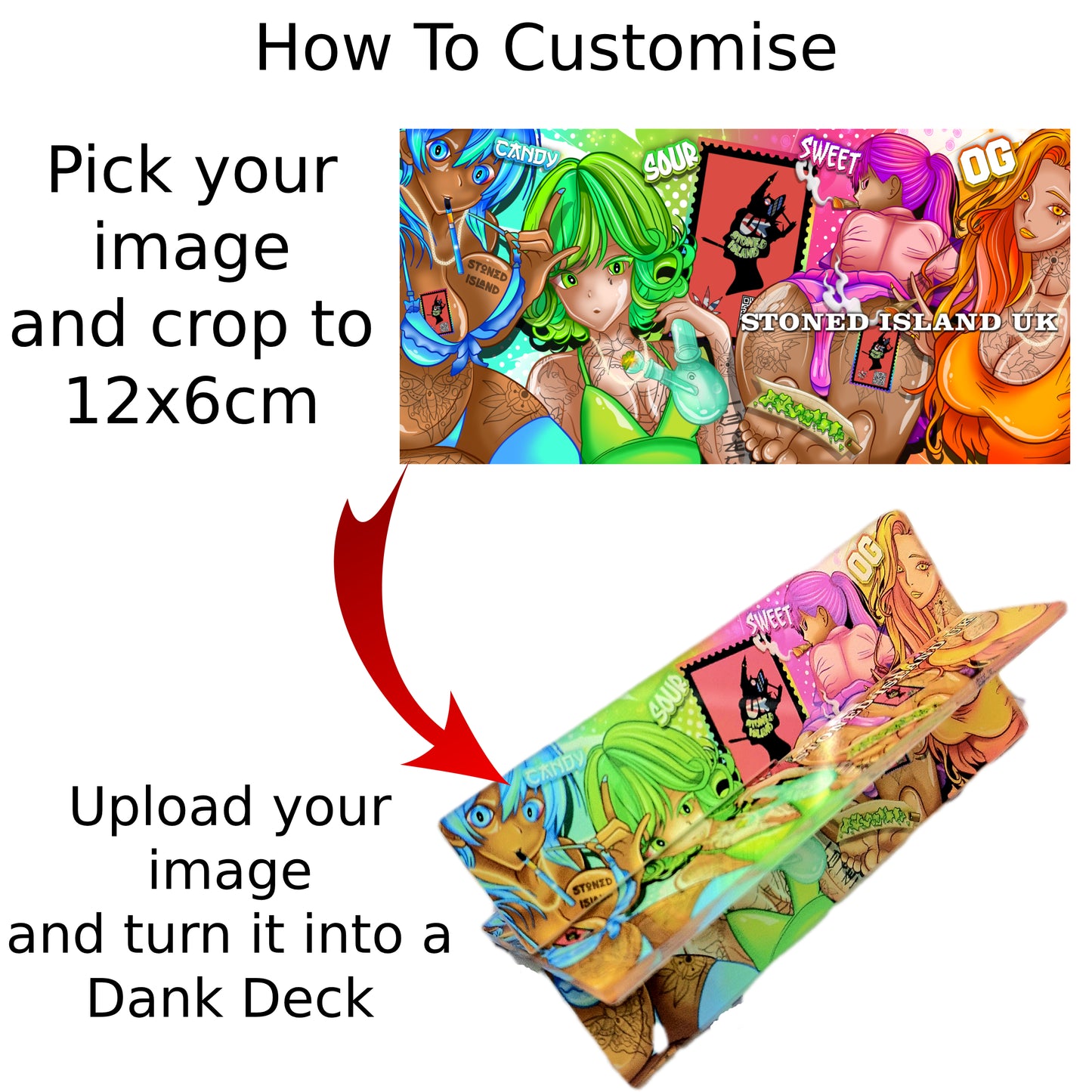 Custom Colour Print Dank Deck